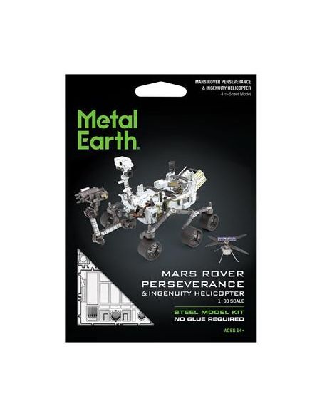 Perseverance + Ingenuity Metal Earth – maquette métal 3D sans colle (14+)
