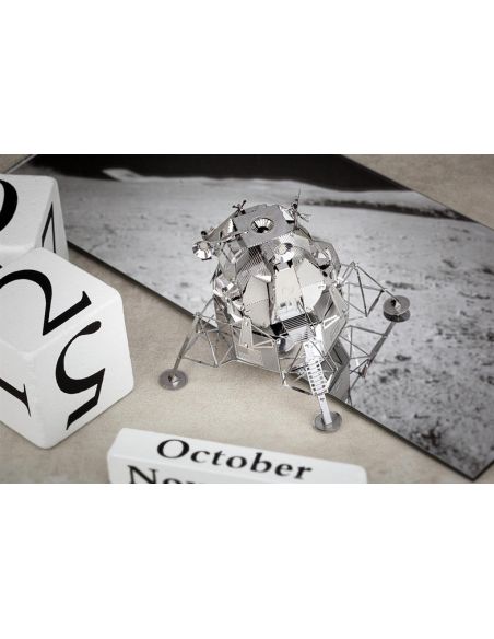 Module lunaire Apollo Metal Earth – maquette métal 3D sans colle (14+)