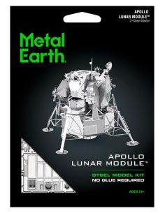 Module lunaire Apollo Metal Earth – maquette métal 3D sans colle (14+) 2