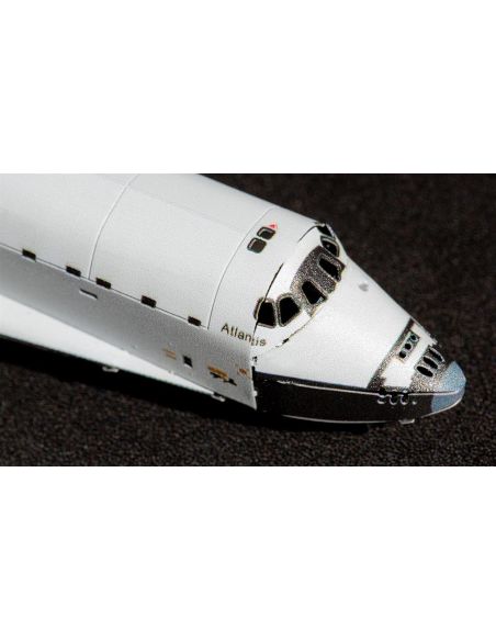 Navette Atlantis Metal Earth couleur sur socle, maquette 3D sans colle (14+)