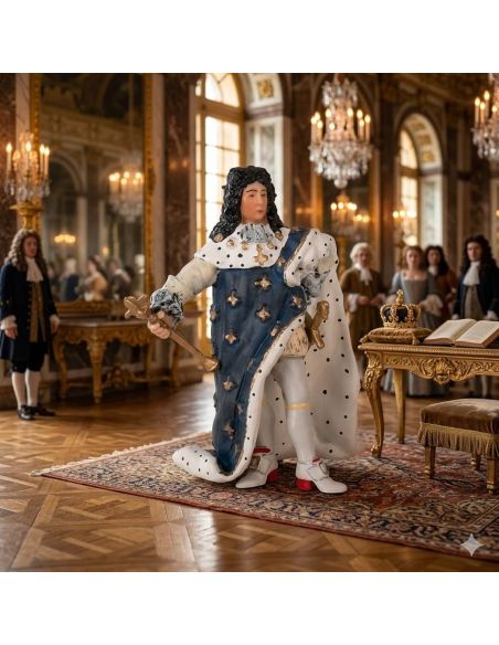 Louis XIV en Costume de Sacre - Figurine Papo 39711 | LesMinis