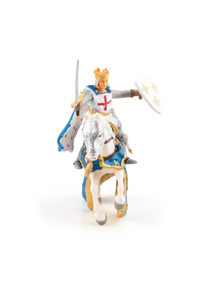 Figurine Saint Louis et son Cheval - Papo 39712 | LesMinis