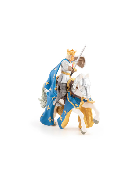 Figurine Saint Louis et son Cheval - Papo 39712 | LesMinis