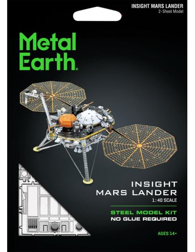 Maquette InSight Mars Lander Metal Earth – sonde martienne à assembler