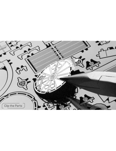 Maquette télescope Hubble Metal Earth – puzzle métal 3D spatial