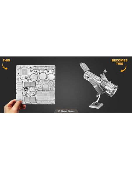 Maquette télescope Hubble Metal Earth – puzzle métal 3D spatial