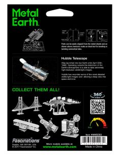 Maquette télescope Hubble Metal Earth – puzzle métal 3D spatial 2