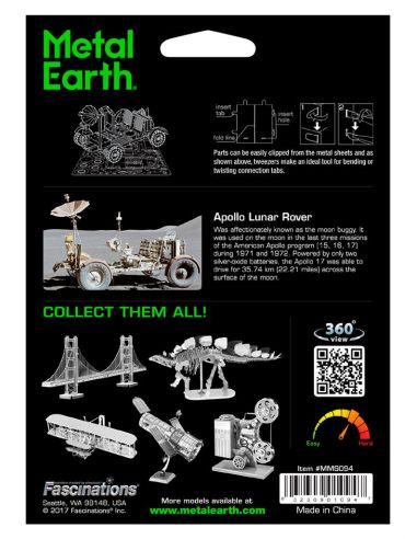 Maquette Rover lunaire Apollo Metal Earth – Moon Buggy NASA