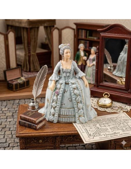 Figurine Marie-Antoinette en Robe à Paniers - Papo 39734 | LesMinis