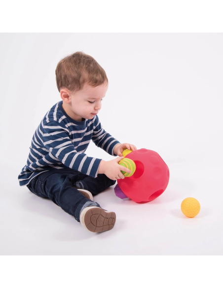 Ballon Météorite Sensoriel tickit® | 7 Balles Texturées Dès 6 Mois – LesMinis