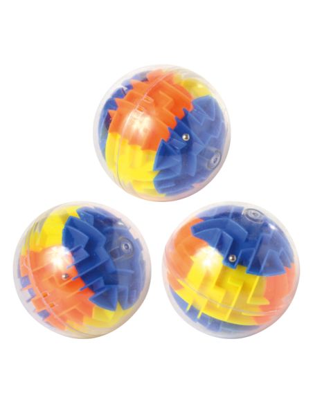 Balle Labyrinthe 3D | Casse-Tête Bille Sphère Dès 3 Ans – LesMinis