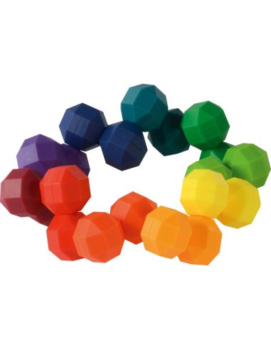 Casse-Tête Arc-en-Ciel | 20 Boules Articulées Flexibles – LesMinis