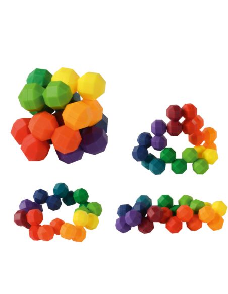 Casse-Tête Arc-en-Ciel | 20 Boules Articulées Flexibles – LesMinis