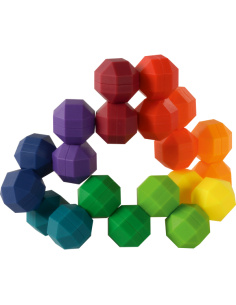 Casse-Tête Arc-en-Ciel | 20 Boules Articulées Flexibles – LesMinis
