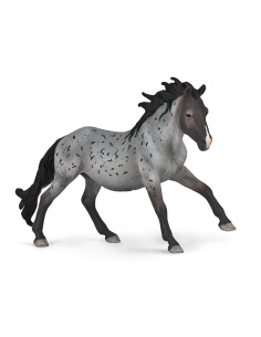 Figurine Étalon Nokota Rouan Bleu | CollectA 1:20 - LesMinis