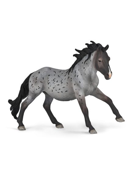 Figurine Étalon Nokota Rouan Bleu | CollectA 1:20 - LesMinis