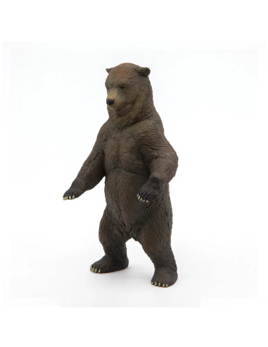 Figurine Grizzly Debout | Papo Vie Sauvage 50153 - LesMinis