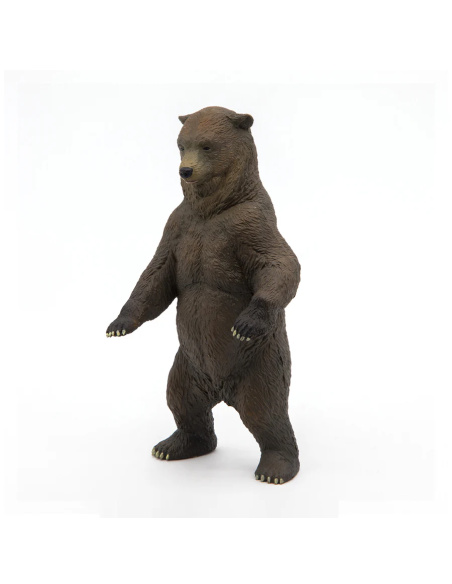 Figurine Grizzly Debout | Papo Vie Sauvage 50153 - LesMinis