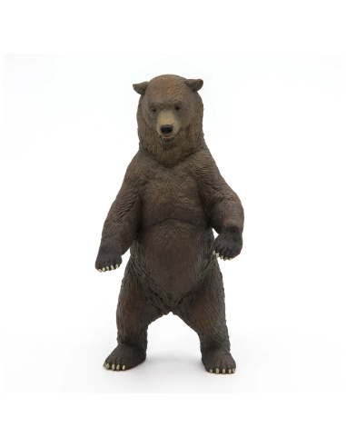 Figurine Grizzly Debout | Papo Vie Sauvage 50153 - LesMinis