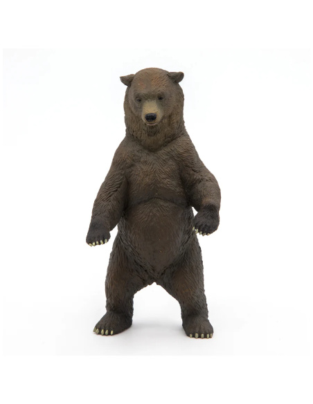 Figurine Grizzly Debout | Papo Vie Sauvage 50153 - LesMinis