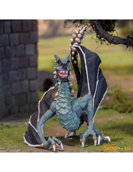 Zyraxe le Ténébreux | Dragon Figurine Safari Ltd 10166