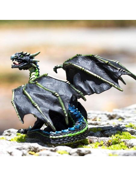 Kaelthar, Dragon des Brumes | Figurine Fantasy Safari Ltd