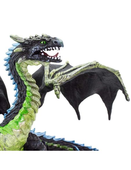 Kaelthar, Dragon des Brumes | Figurine Fantasy Safari Ltd