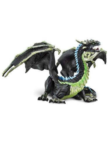Kaelthar, Dragon des Brumes | Figurine Fantasy Safari Ltd