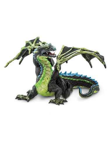 Kaelthar, Dragon des Brumes | Figurine Fantasy Safari Ltd