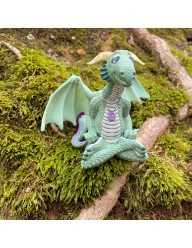 Aeris, le Dragon de Paix | Figurine Fantasy Safari Ltd