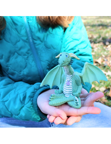 Aeris, le Dragon de Paix | Figurine Fantasy Safari Ltd