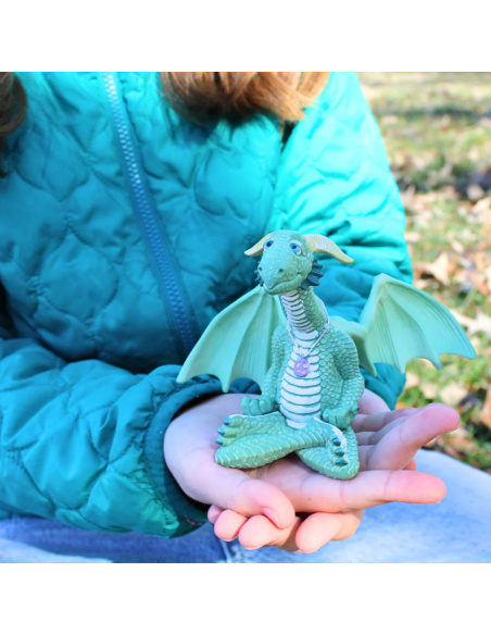 Aeris, le Dragon de Paix | Figurine Fantasy Safari Ltd