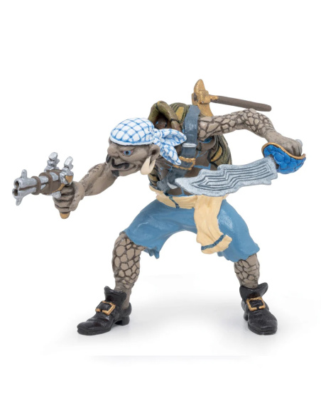 Pirate Mutant Tortue | Figurine Pirates et Corsaires Papo 39481