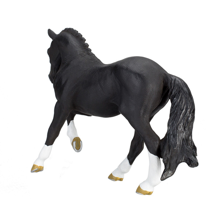 Figurine cheval Hanovrien noir - Mojo 387241 | Matériel pédagogique | Enrichissement Montessori