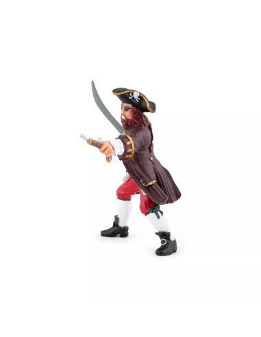 Barberousse Rouge Papo 39428 | Figurine Pirates et Corsaires