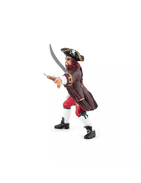 Barberousse Rouge Papo 39428 | Figurine Pirates et Corsaires