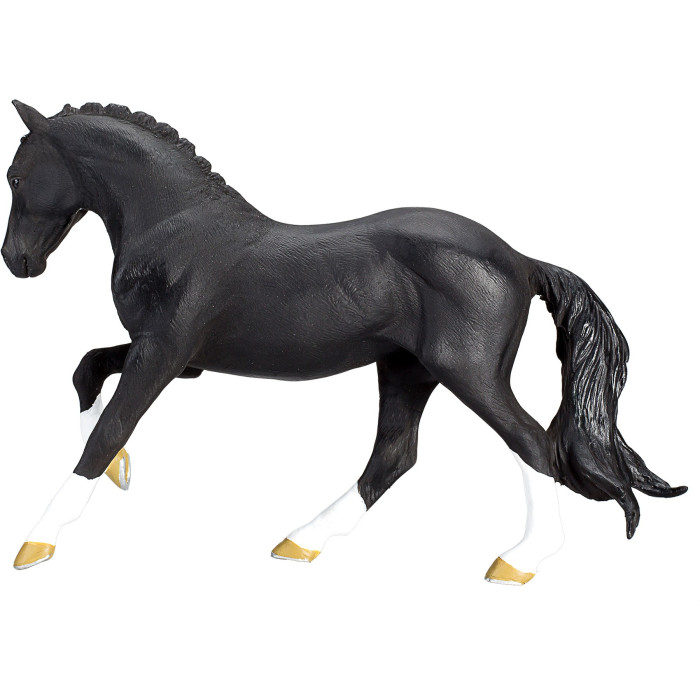 Figurine cheval Hanovrien noir - Mojo 387241 | Matériel pédagogique | Enrichissement Montessori