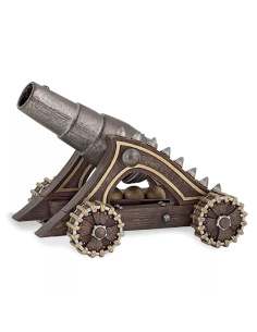 Canon Médiéval Papo 39933 | Tire Vraiment, Roues Mobiles