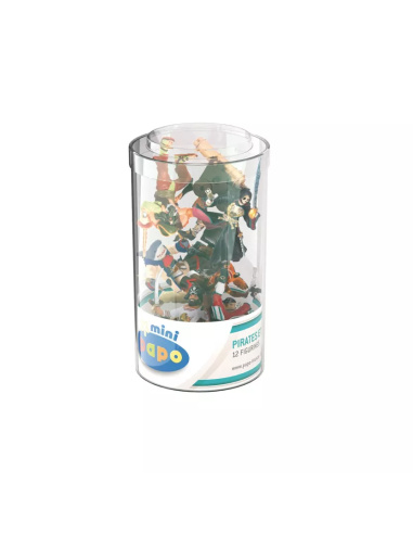 Mini PLUS Pirates Corsaires Papo 33017 | Tube 12 Figurines