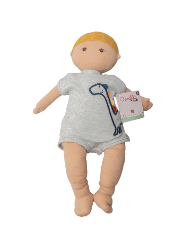Poupée tissu bio bébé Kye Bonikka 42 cm | Dès 0 mois
