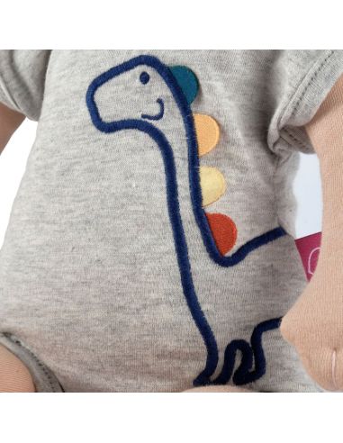 Poupée tissu bio bébé Kye Bonikka 42 cm | Dès 0 mois