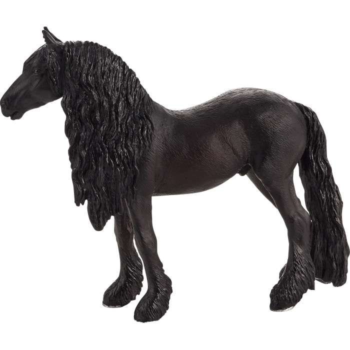 Figurine cheval Frison Hongre - Mojo 387240 | Matériel pédagogique | Enrichissement Montessori