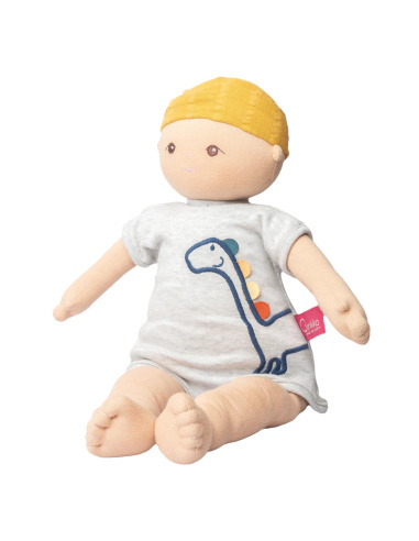 Poupée tissu bio bébé Kye Bonikka 42 cm | Dès 0 mois