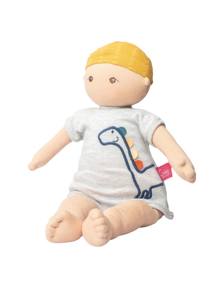 Poupée tissu bio bébé Kye Bonikka 42 cm | Dès 0 mois