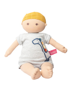Poupée tissu bio bébé Kye Bonikka 42 cm | Dès 0 mois