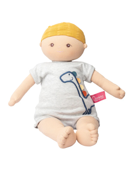 Poupée tissu bio bébé Kye Bonikka 42 cm | Dès 0 mois
