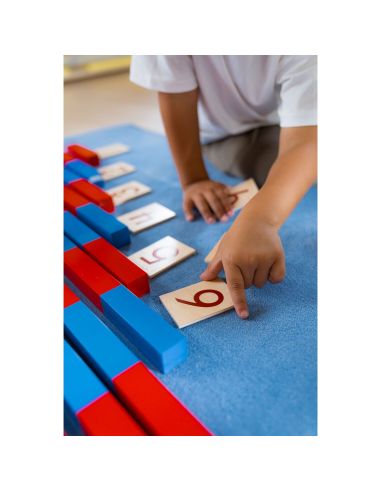 Chiffres imprimés Nienhuis Montessori 003303 | 1 à 10