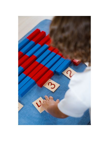 Chiffres imprimés Nienhuis Montessori 003303 | 1 à 10