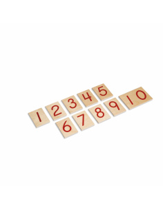 Chiffres imprimés Nienhuis Montessori 003303 | 1 à 10