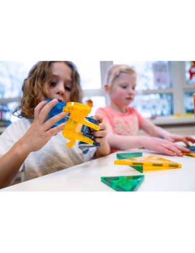 Tuiles magnétiques Safari MagGenius — 38 pièces | Animaux interchangeables & imprimés